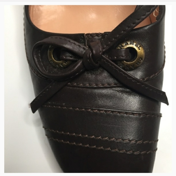 vintage brown Chanel Pumps - Picture 8 of 8